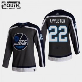 Winnipeg Jets Trikot Mason Appleton 22 2020-21 Reverse Retro Authentic - Kinder